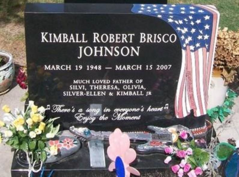 Johnson, Kimball Brisco (Headstone)