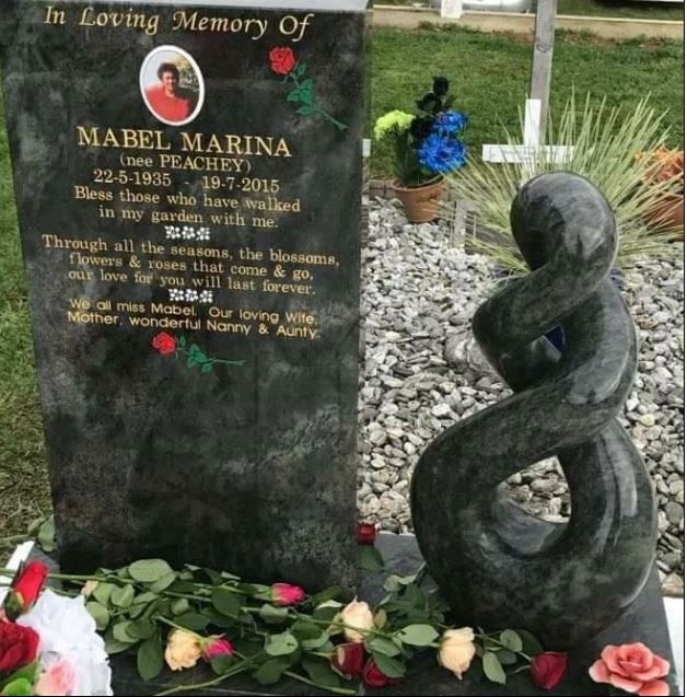 Peachey, Mabel Marina (Headstone)