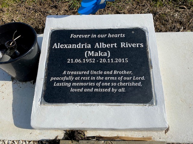 Rivers, Alexandria Albert (Headstone)