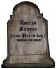 Priestley, Amelia (Headstone)